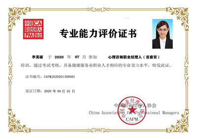 心理咨询职业经理人 引领心理咨询职业化新未来